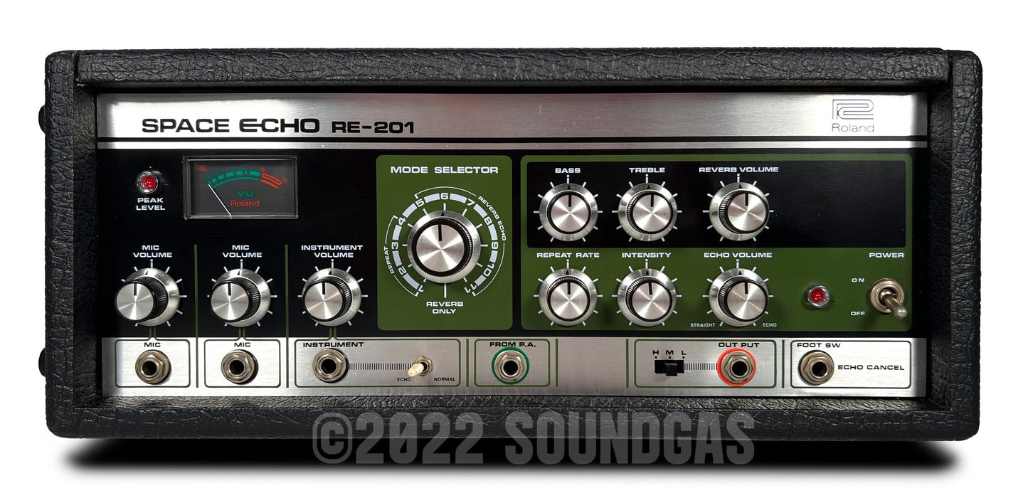 Roland RE-201 Space Echo - Zero Head Gain