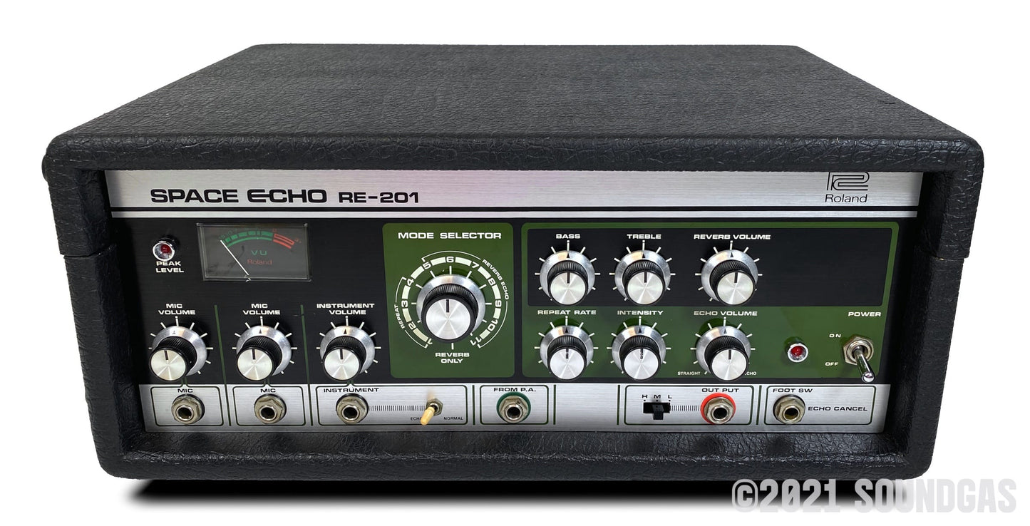 Roland RE-201 Space Echo - Preamp Mod, Near Mint