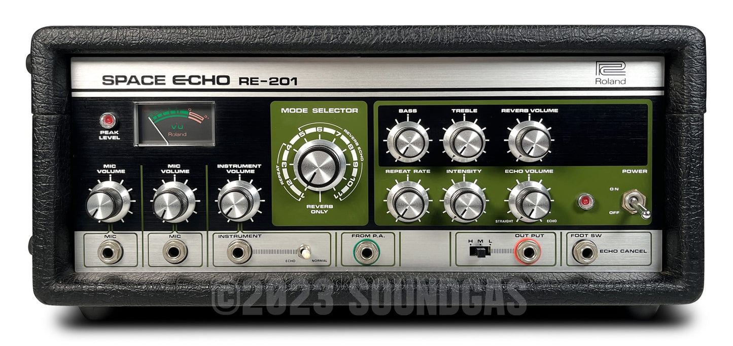 Roland RE-201 Space Echo, Early Preamps - Near Mint