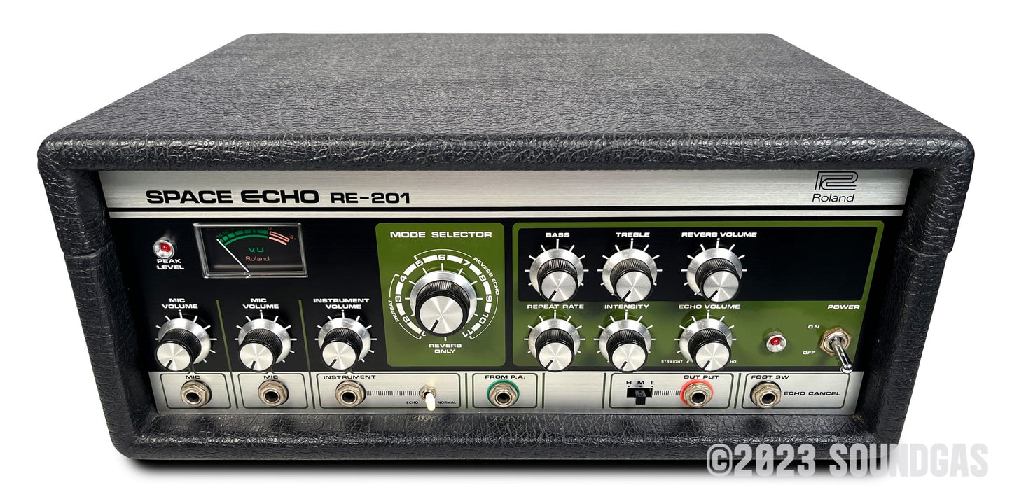 Roland RE-201 Space Echo, Early Preamps - Near Mint