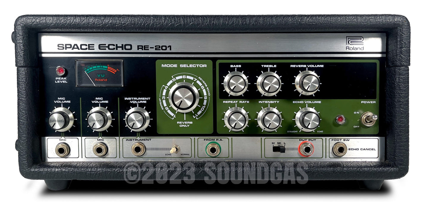 Roland RE-201 Space Echo - Zero Head Gain