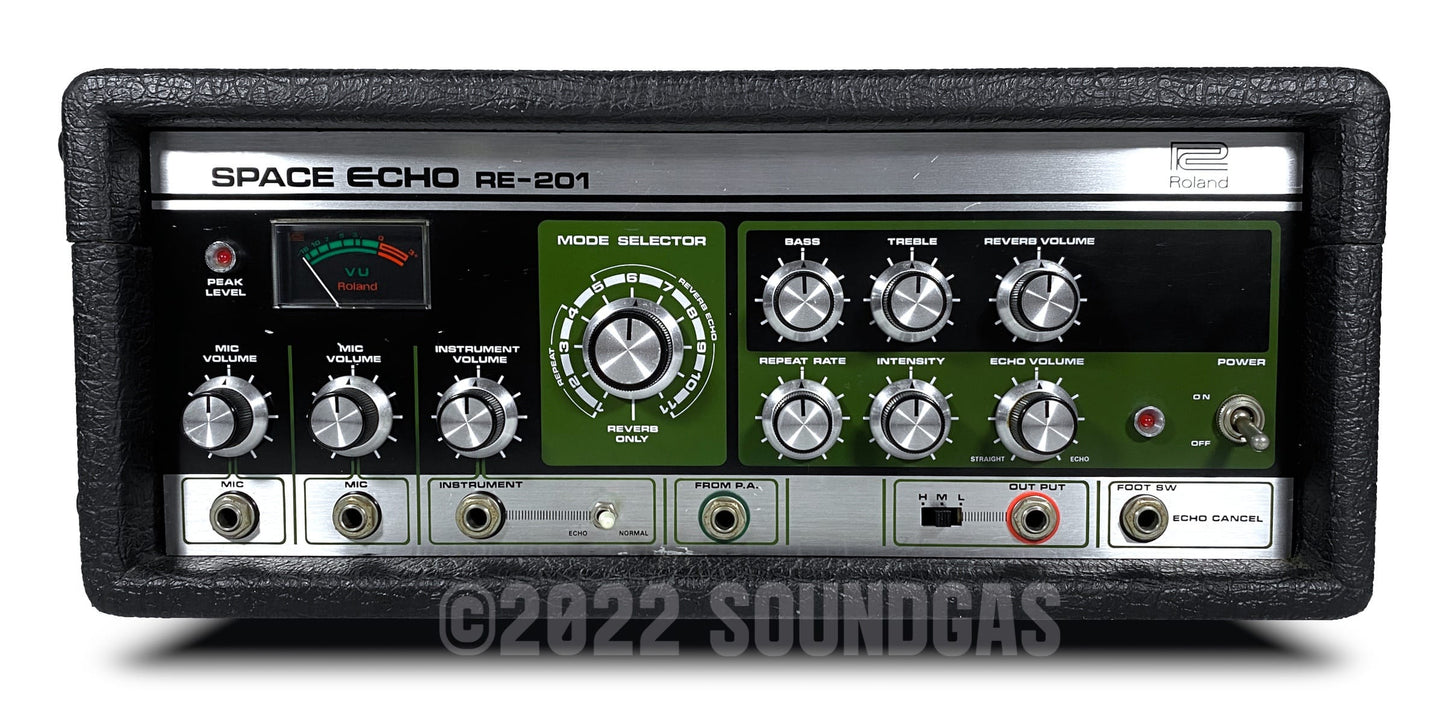 Roland RE-201 Space Echo, Early Preamp Mod