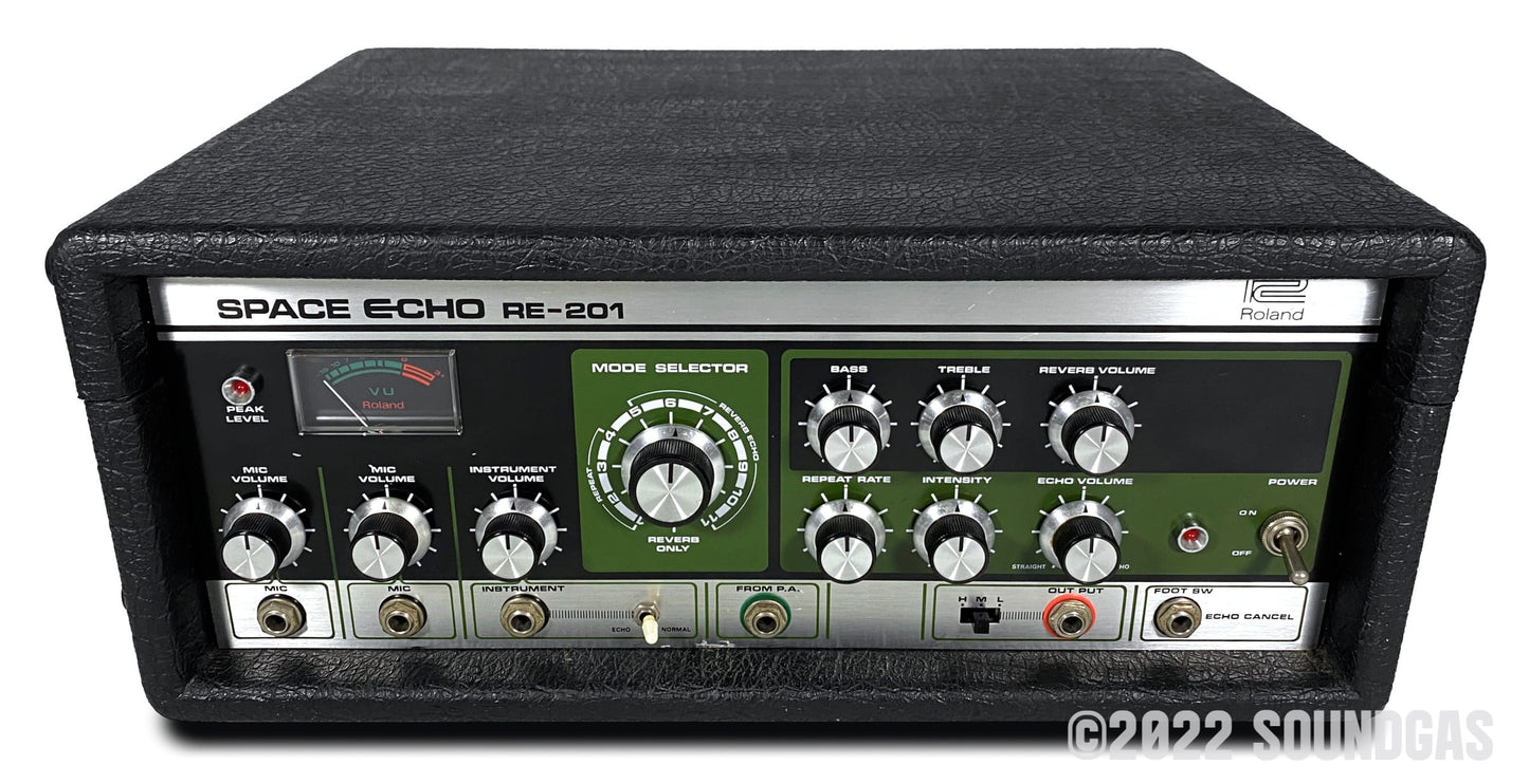 Roland RE-201 Space Echo, Early Preamp Mod