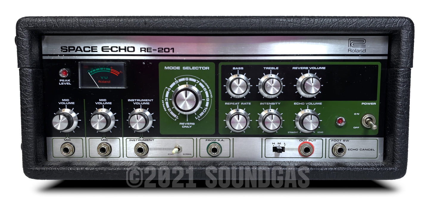 Roland RE-201 Space Echo - Zero Head Gain