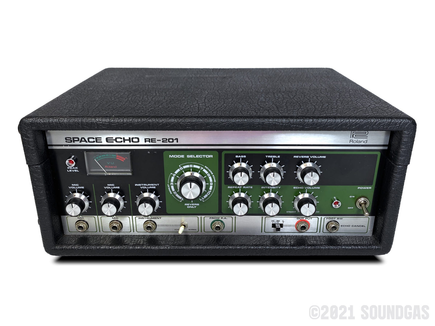 Roland RE-201 Space Echo - Zero Head Gain