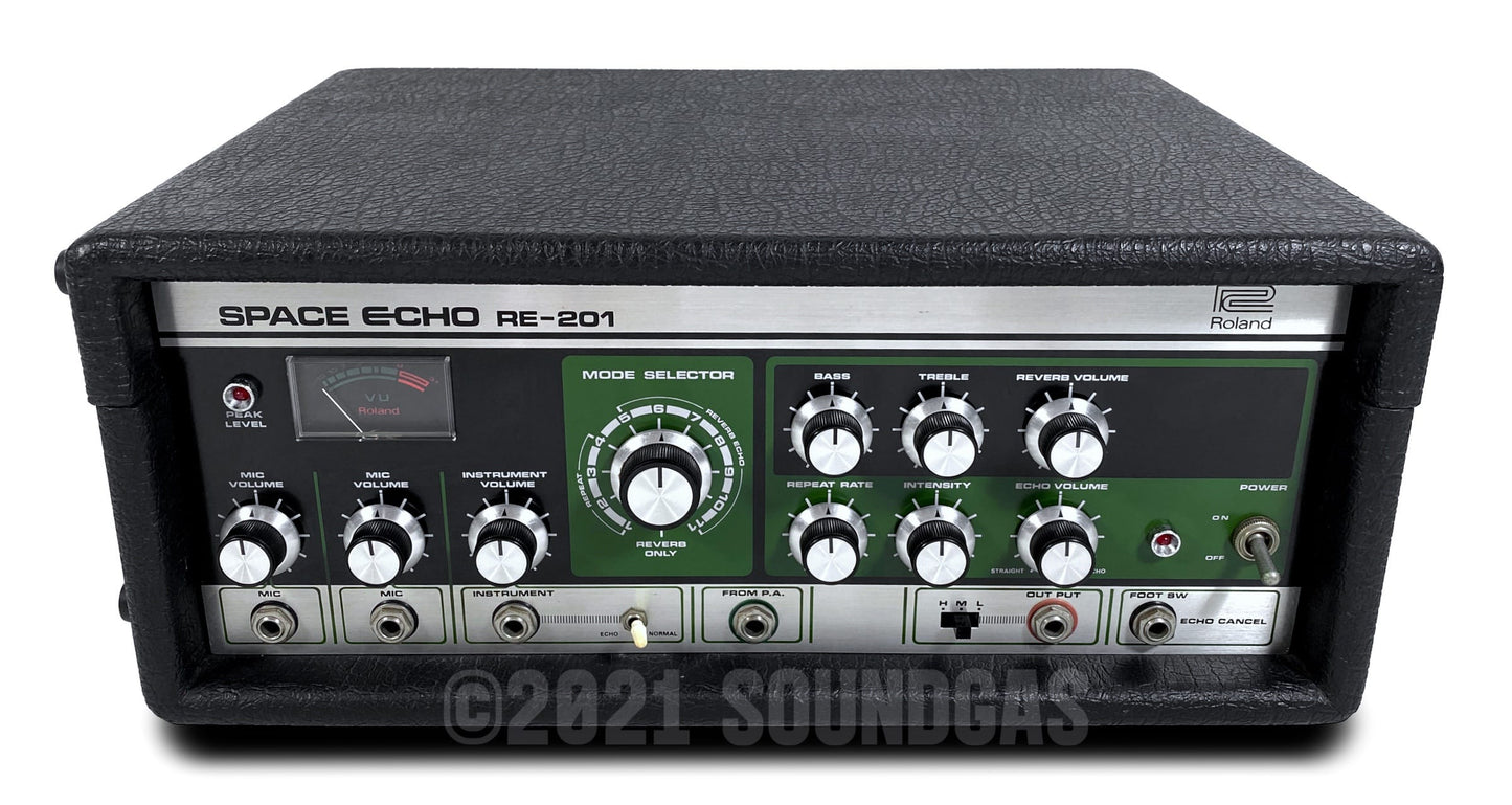 Roland RE-201 Space Echo - Preamp Mod, Near Mint