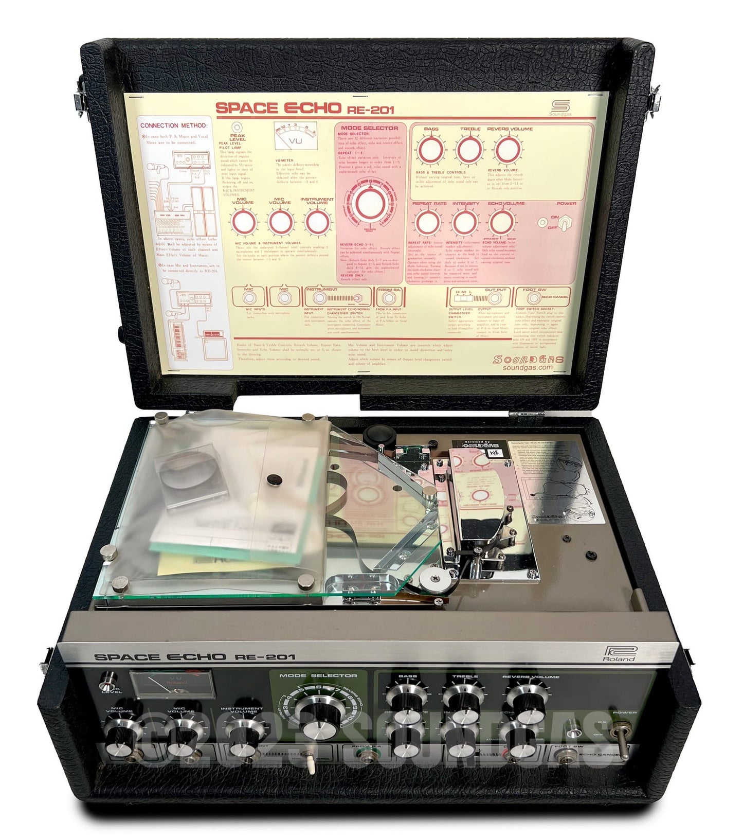 Roland RE-201 Space Echo, Early Preamp Mod