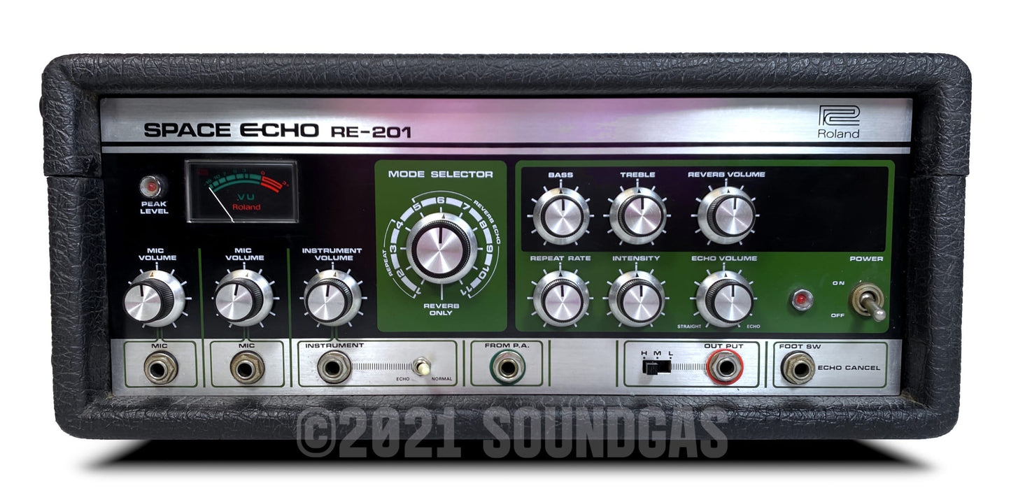 Roland RE-201 Space Echo, Early Preamp Mod