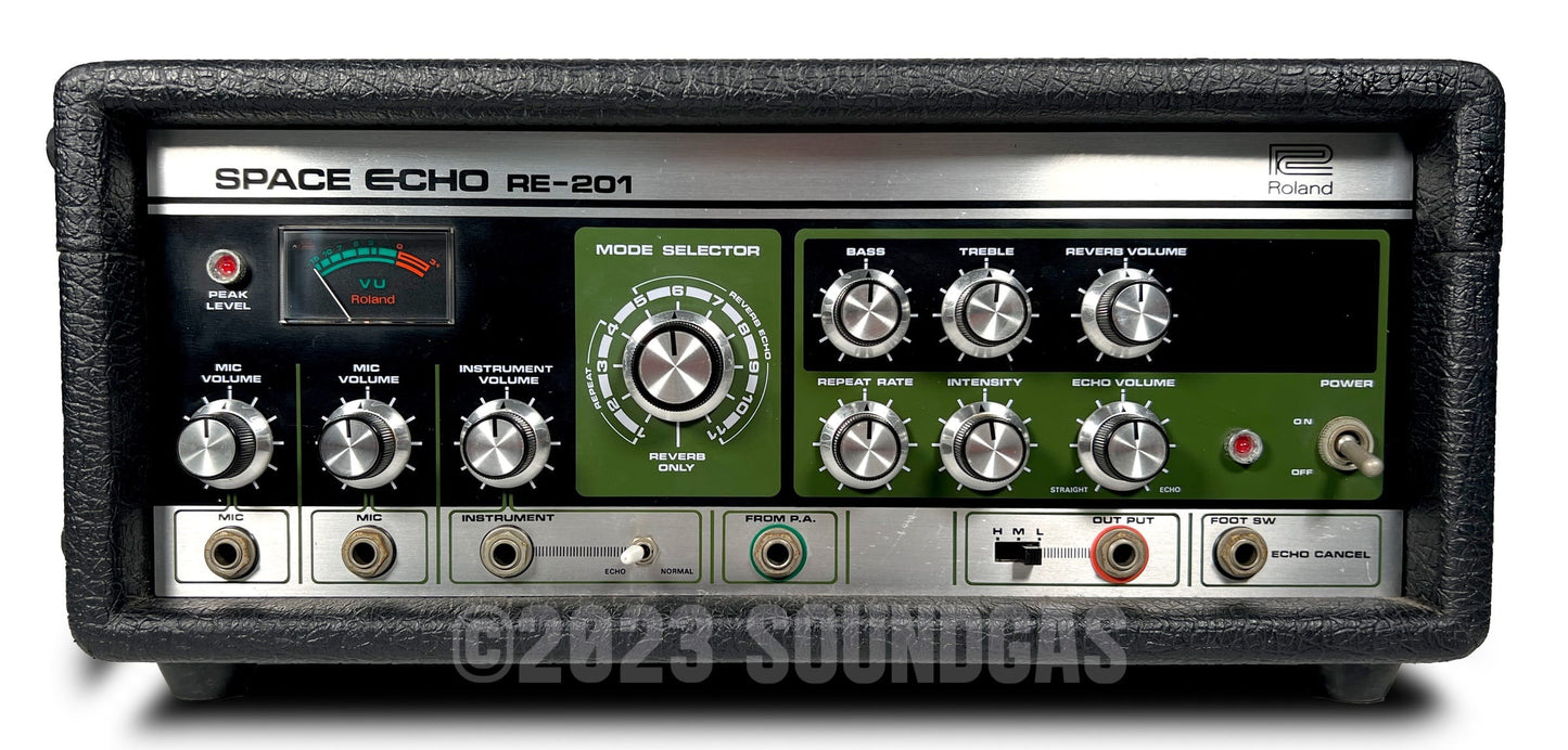 Roland RE-201 Space Echo - Zero Head Gain