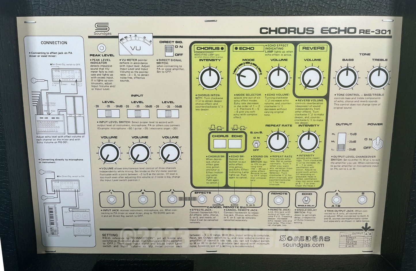 Roland RE-301 Chorus Echo