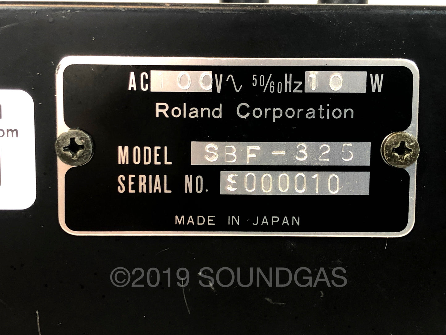 Roland SBF-325 Stereo Flanger