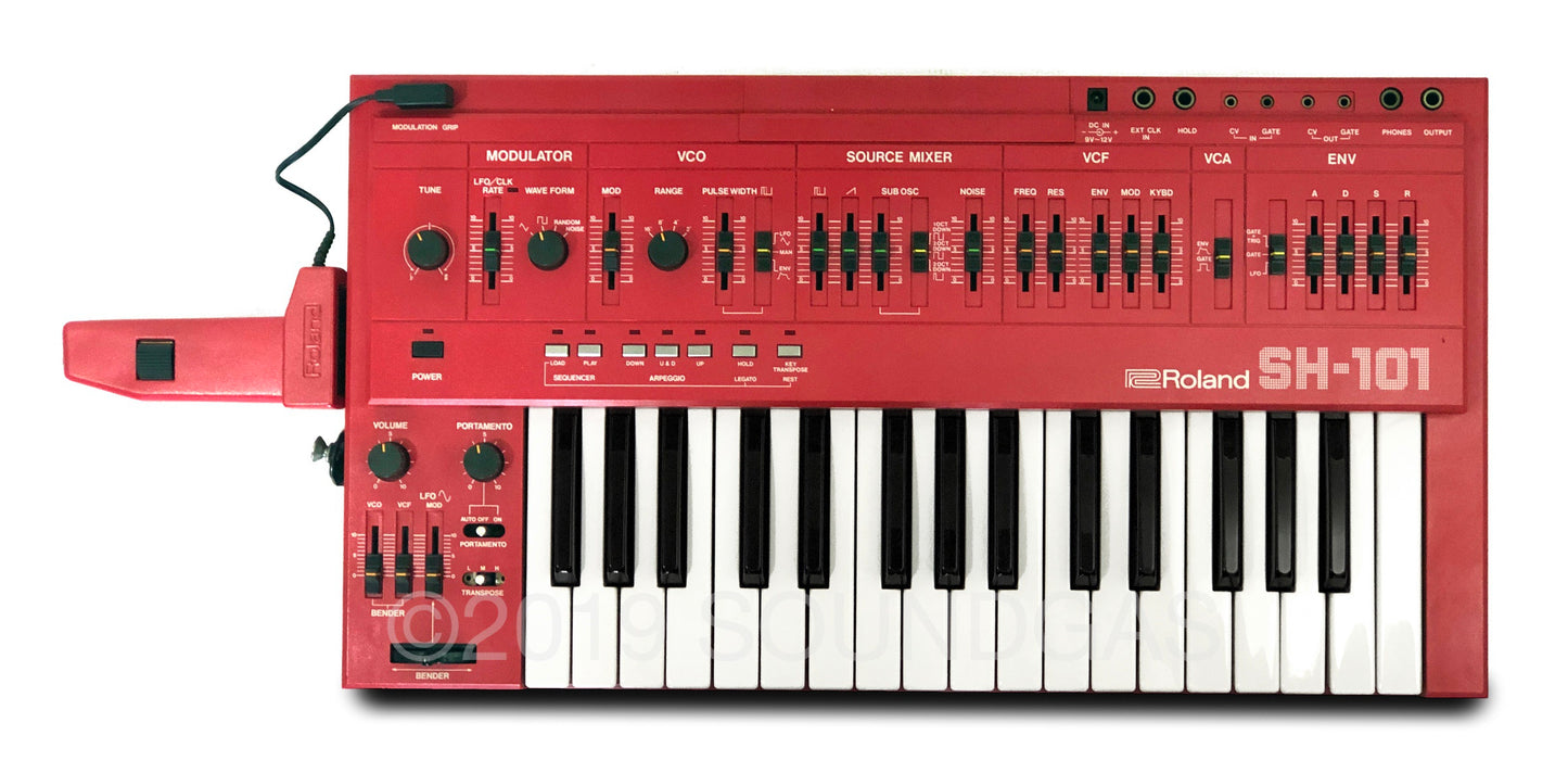 Roland SH-101 - Red