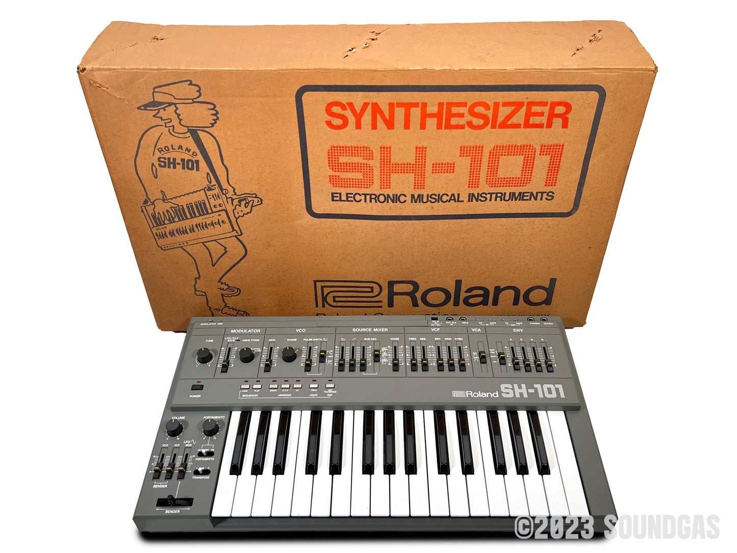 Roland SH-101 - Mint, Boxed