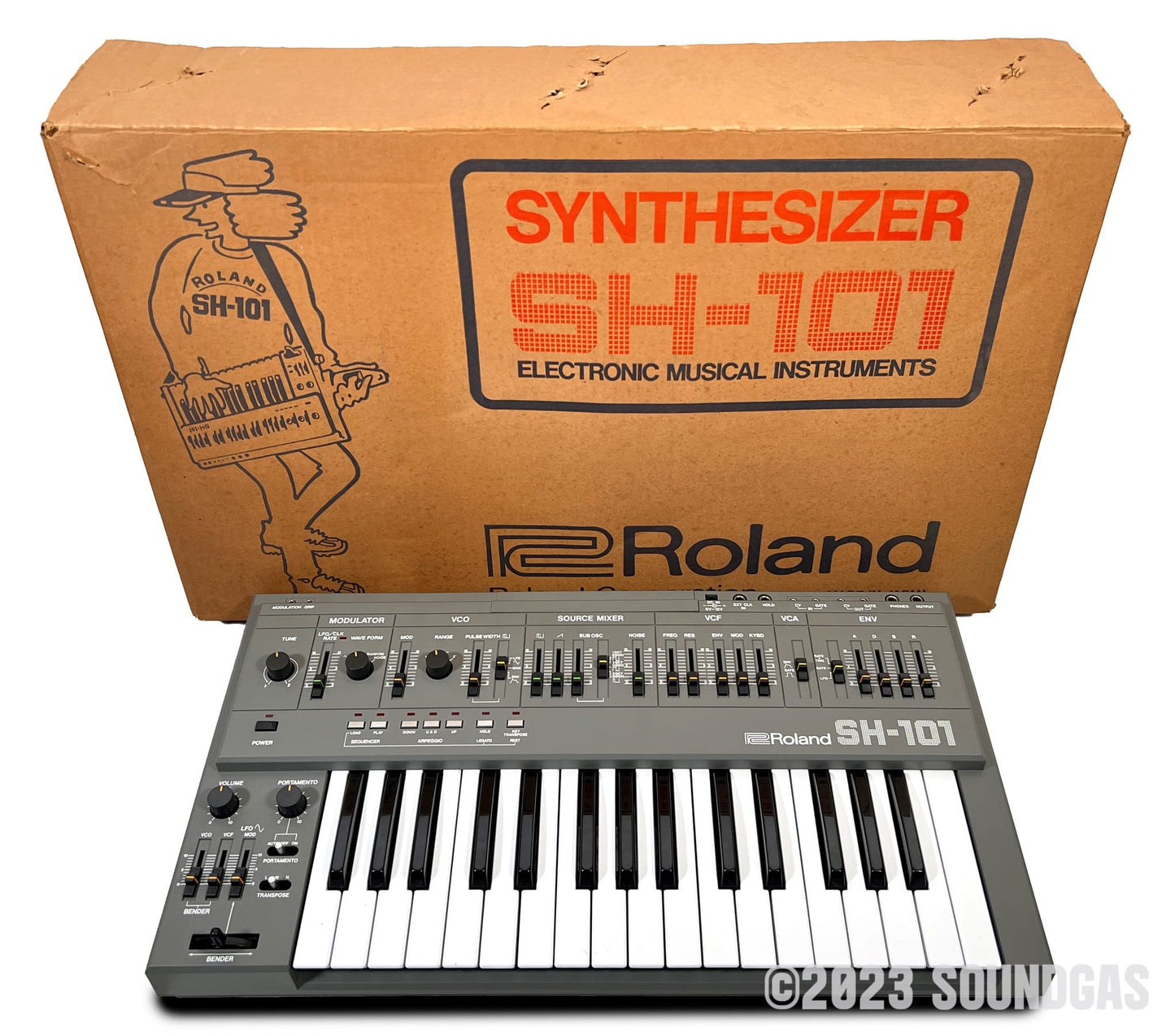 Roland SH-101 - Mint, Boxed