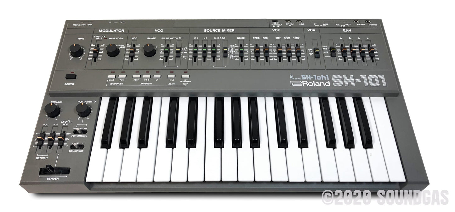 Roland SH-101 with MIDI