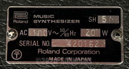 Roland SH-5 Synthesizer