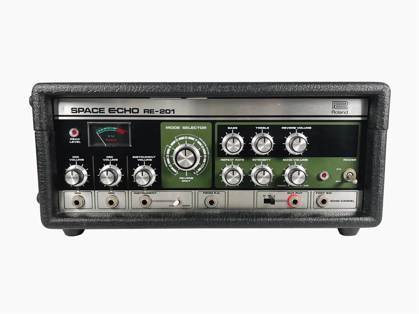 Roland RE-201 Space Echo, Early Preamp, Zero Head Gain