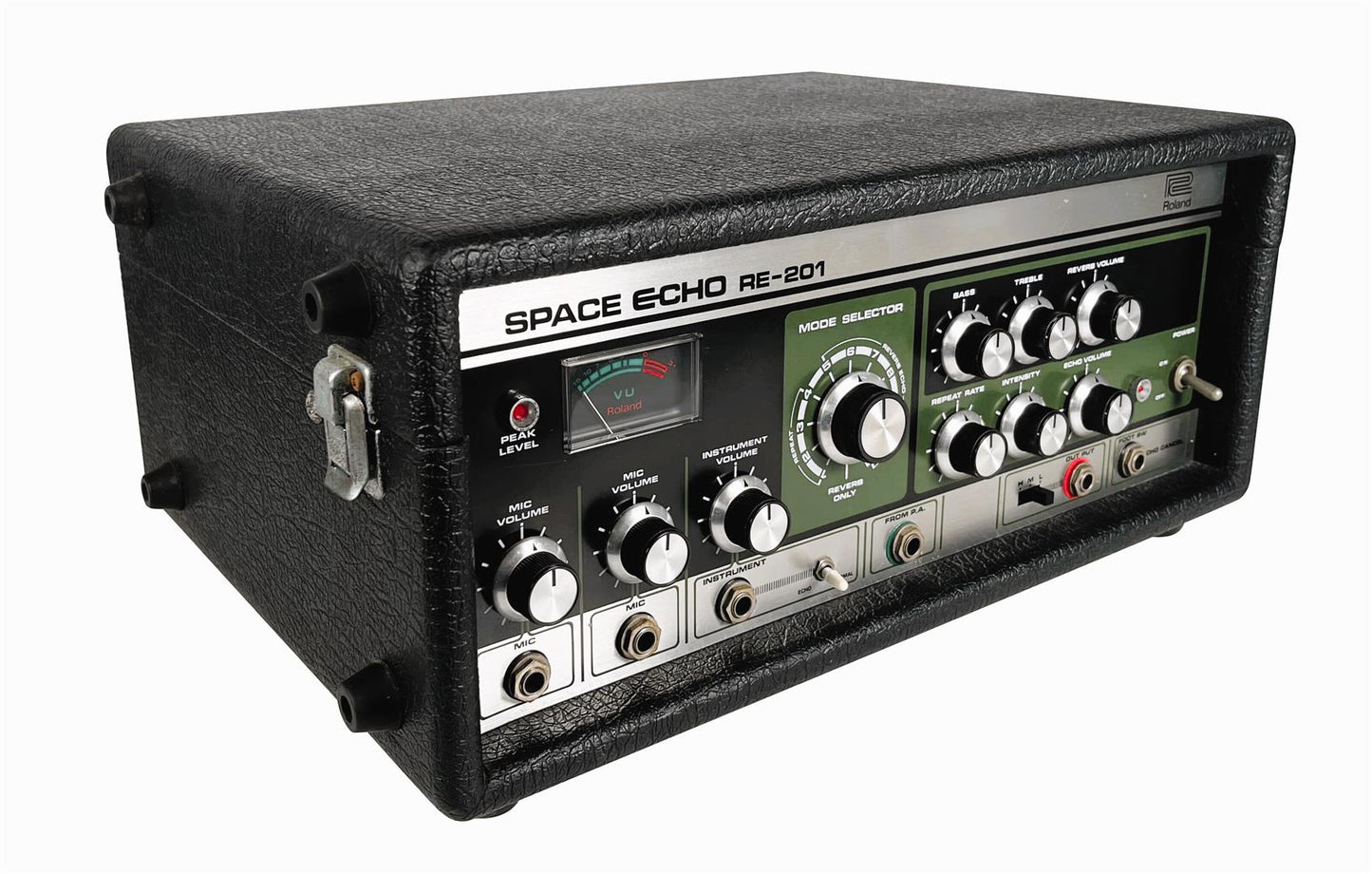 Roland RE-201 Space Echo, Early Preamp, Zero Head Gain