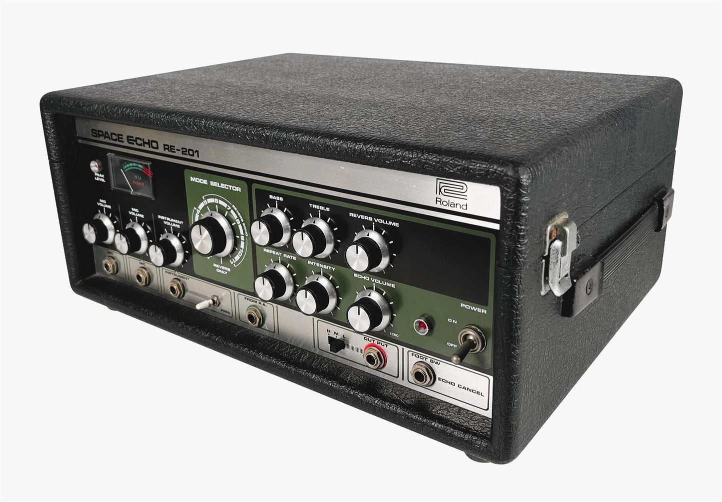 Roland RE-201 Space Echo, Early Preamp, Zero Head Gain