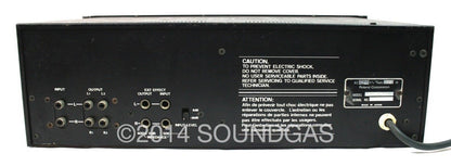 ROLAND RV-800 RSS STEREO SPRING REVERB (Back)