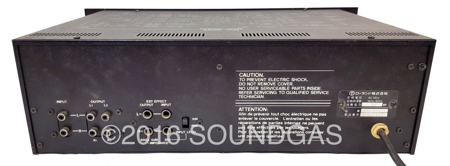 Roland RSS RV-800 Stereo Reverb