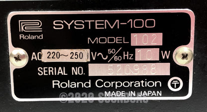 Roland System-100 Model 101 & 102