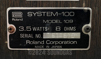 Roland System-100 Model 109 Speakers (Pair)