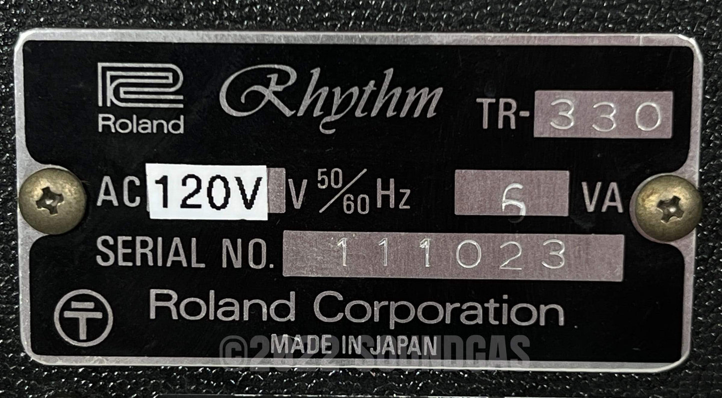 Roland Rhythm 330 / TR-330