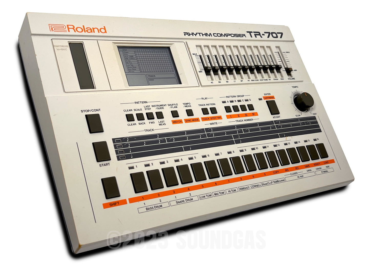 Roland TR-707 Expanded (727 808 909 + 4 Custom Banks)