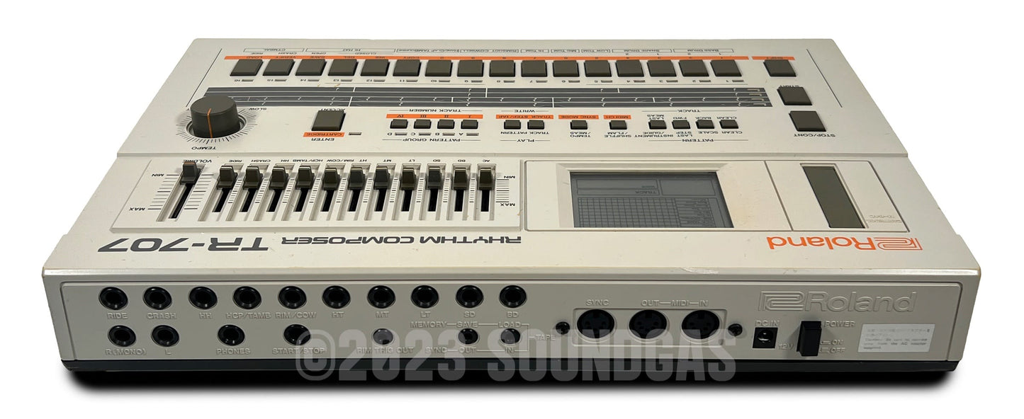 Roland TR-707 Expanded (727 808 909 + 4 Custom Banks)