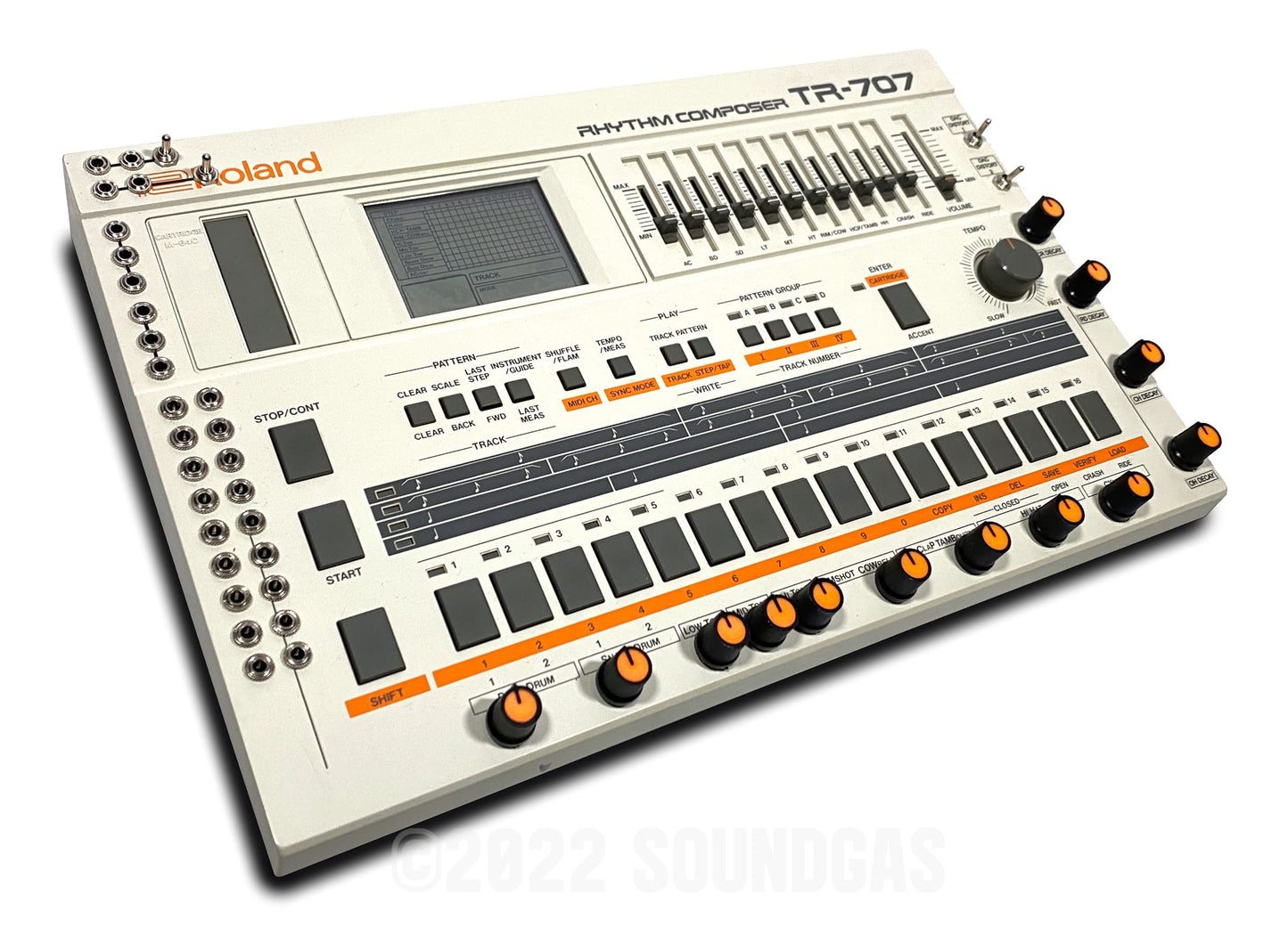 Roland TR-707 Circuitbent + Expanded (727 808 909, 4 Soundgas Banks)