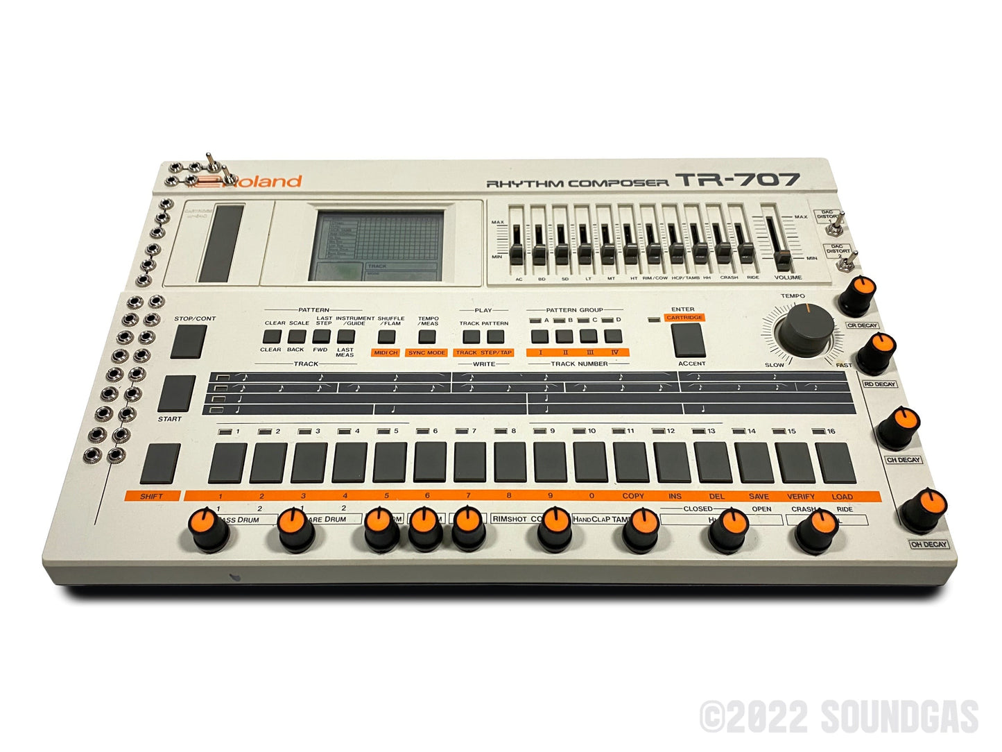 Roland TR-707 Circuitbent + Expanded (727 808 909, 4 Soundgas Banks)