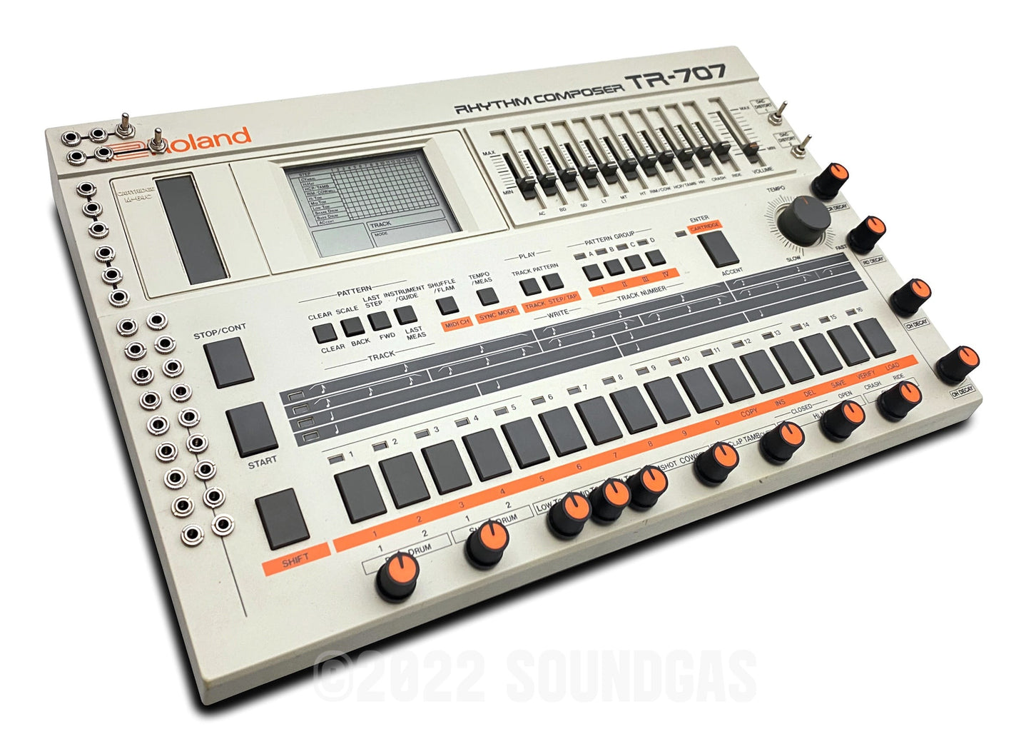 Roland TR-707 Circuitbent + Expanded (727 808 909, 4 Soundgas Banks)