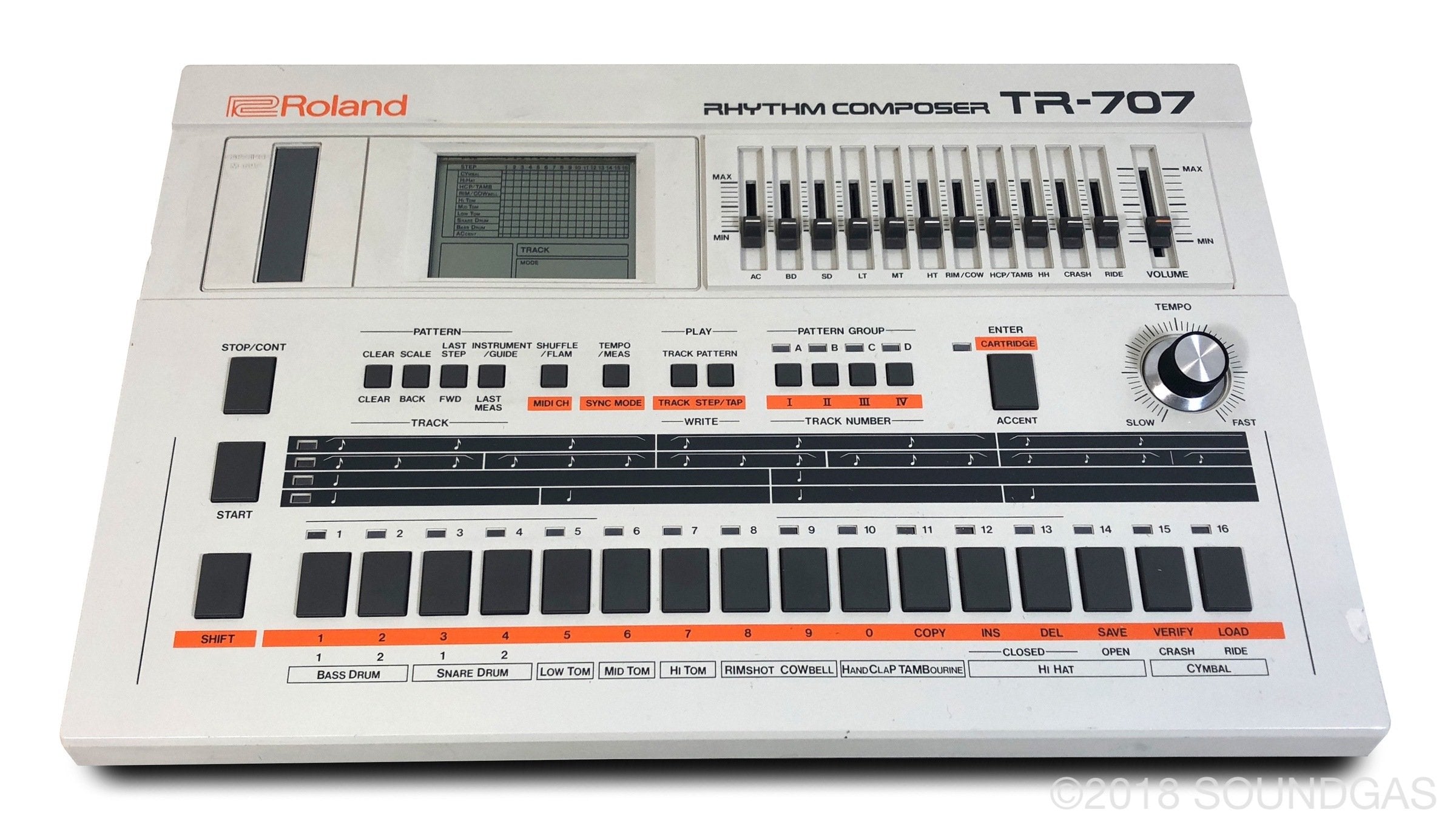 Roland TR-707 Rhythm Composer FOR SALE – Soundgas