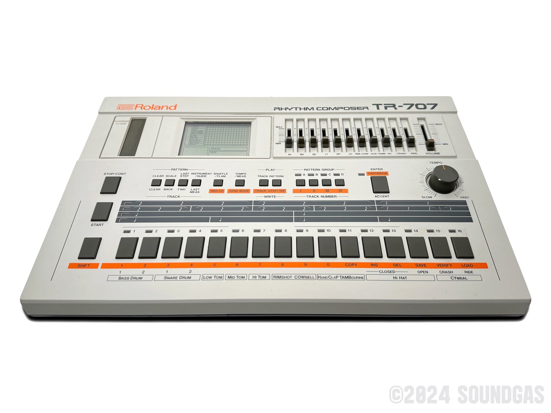 Roland TR-707 Expanded (727 808 909 Soundgas Banks) FOR SALE