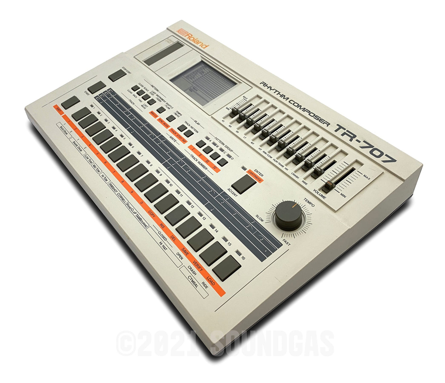 Roland TR-707 Expanded (727 808 909 plus 4 Soundgas Banks)