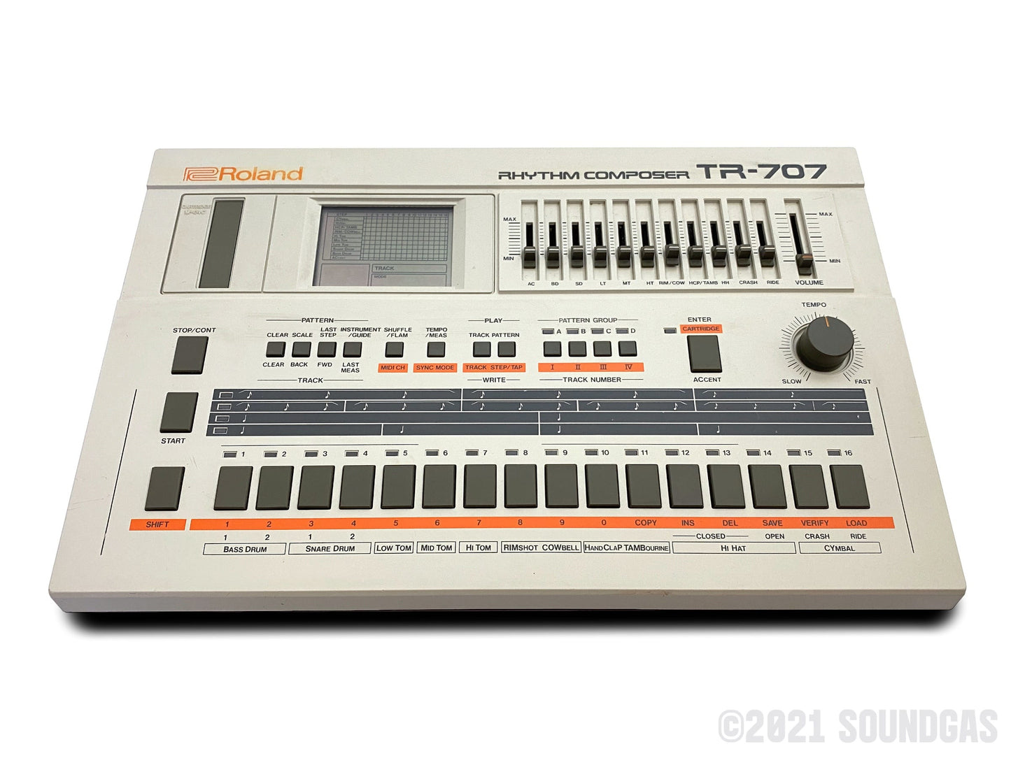 Roland TR-707 Expanded (727 808 909 plus 4 Soundgas Banks)