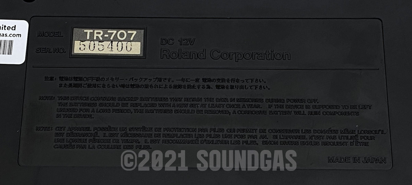 Roland TR-707 Expanded (727 808 909 Linn LM1 DMX)