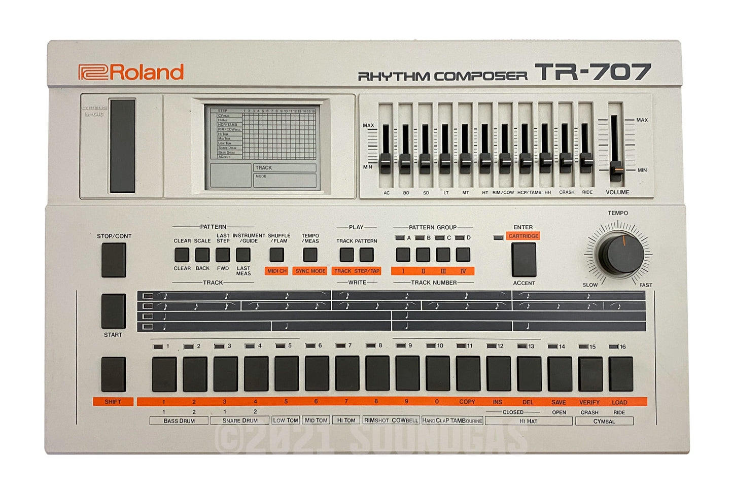 Roland TR-707 Expanded - Near Mint & Boxed (727 808 909 Linn LM1 DMX)