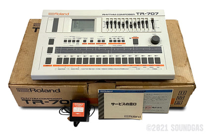 Roland TR-707 Expanded - Near Mint & Boxed (727 808 909 Linn LM1 DMX)