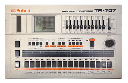 Roland TR-707 Expanded (727 808 909 plus 4 Soundgas Banks)