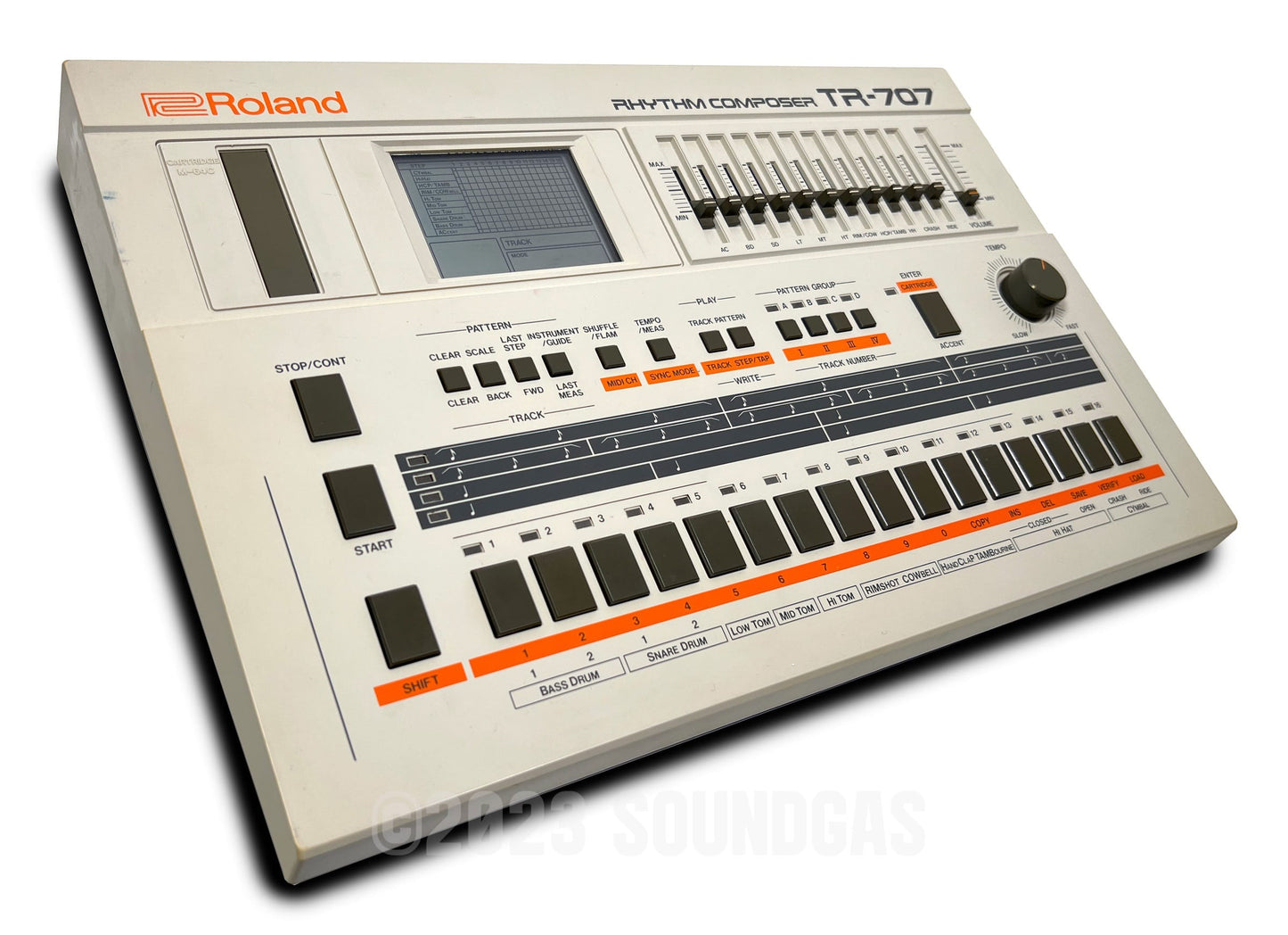 Roland TR-707 Expanded (727 808 909 plus 4 Soundgas Banks)