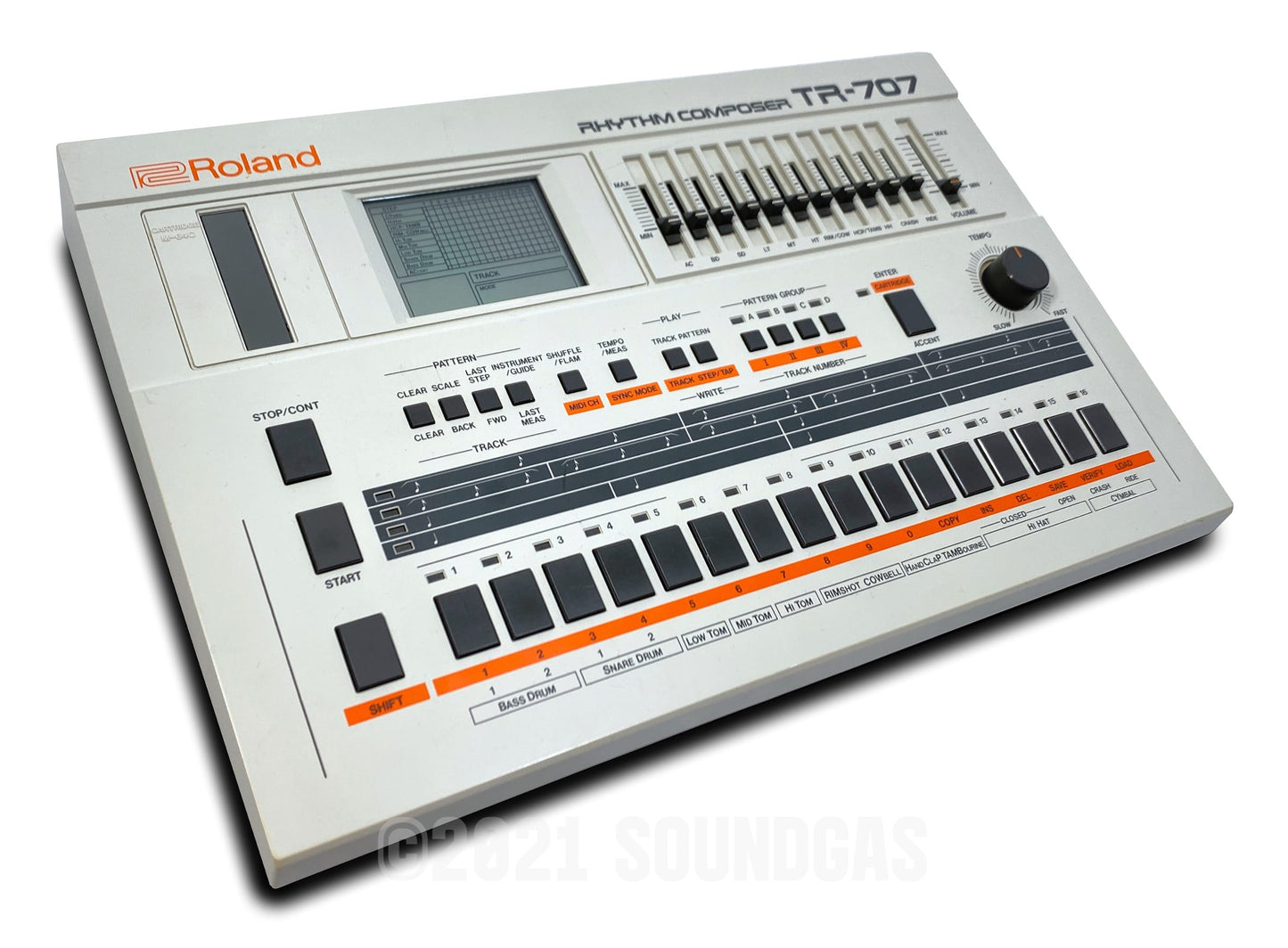 Roland TR-707 Expanded (727 808 909 plus 4 Soundgas Banks)