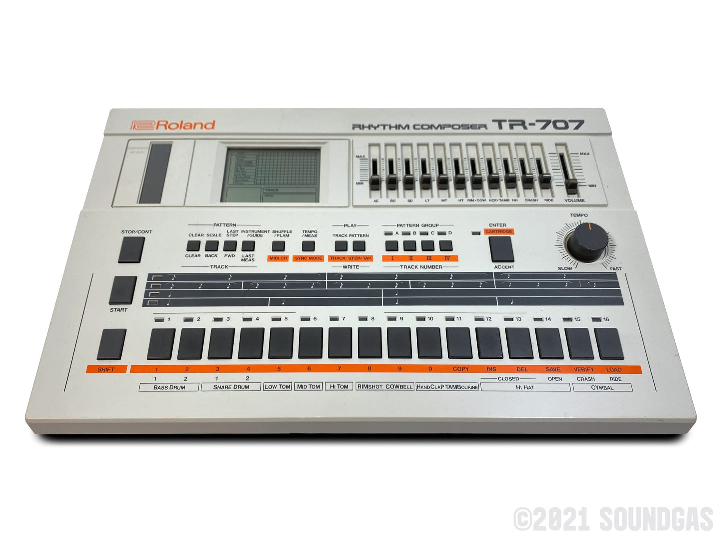 Roland TR-707 Expanded (727 808 909 plus 4 Soundgas Banks)