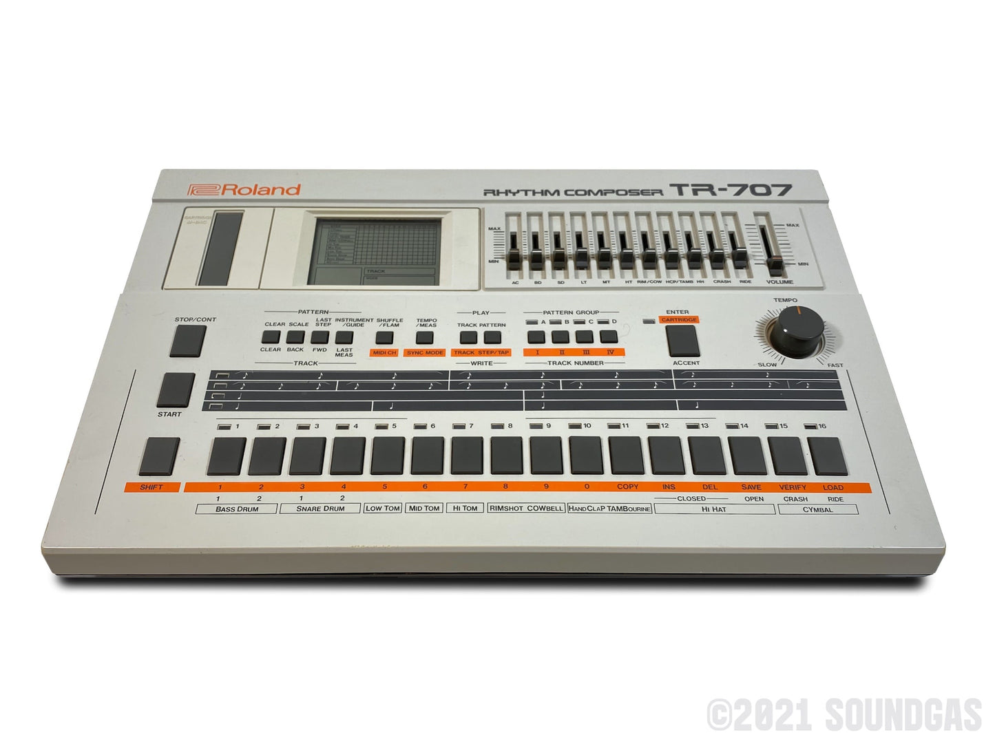 Roland TR-707 Expanded (727 808 909 Linn LM1 DMX)