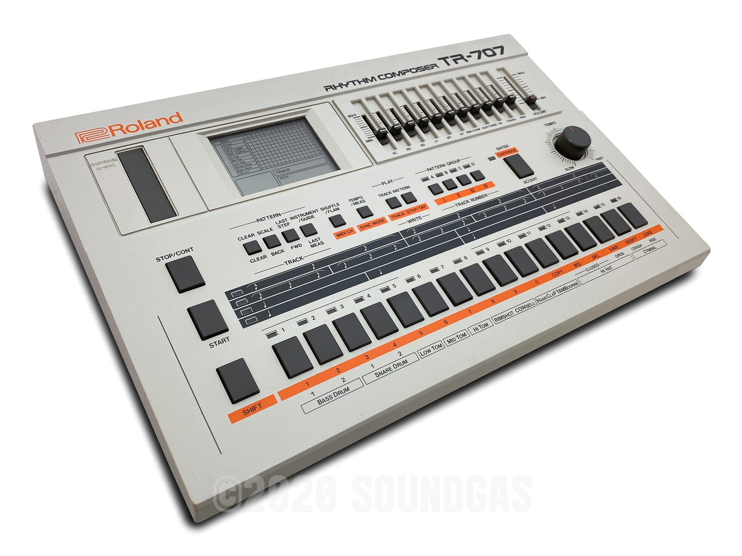 Roland TR-707 Expanded (727 808 909 Linn LM1 DMX)