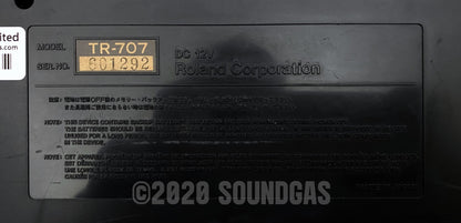 Roland TR-707 Expanded (727 808 909 Linn LM1 DMX)