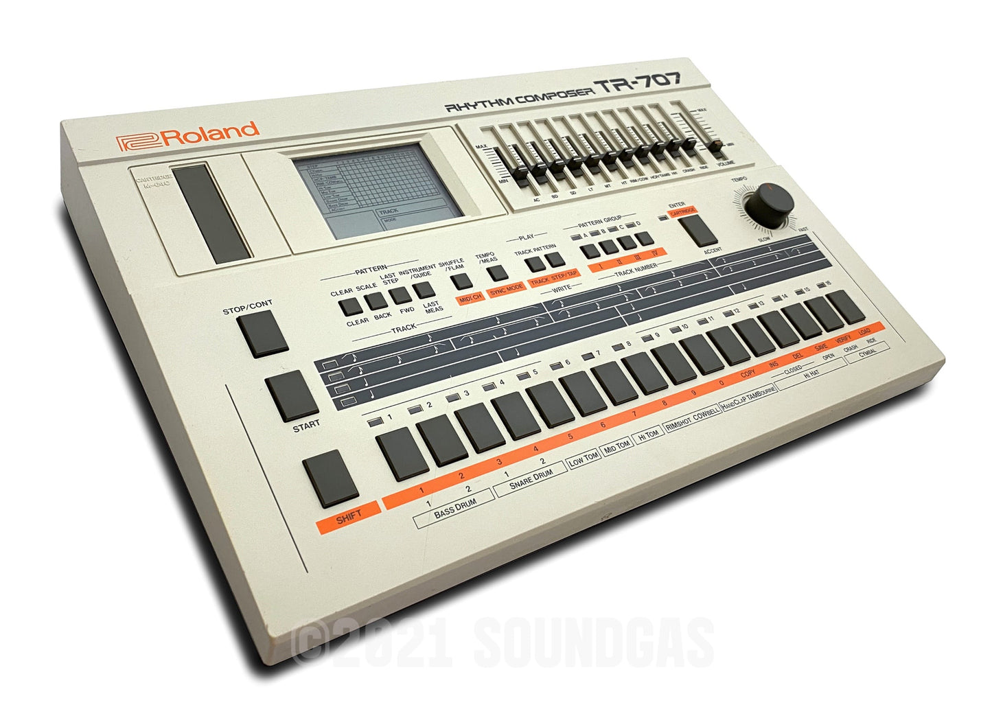 Roland TR-707 Expanded (727 808 909 Linn LM1 DMX)