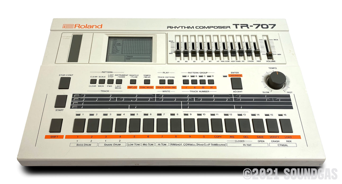 Roland TR-707 Expanded (727 808 909 Linn LM1 DMX)