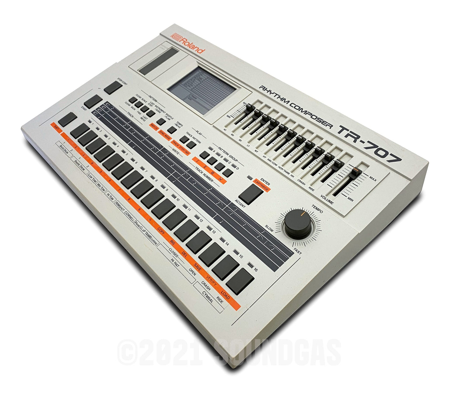 Roland TR-707 Expanded (727 808 909 Linn LM1 DMX)